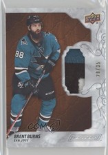 2019 Upper Deck Engrained Stars Mahogany Premium Material 20/35 Brent Burns 0c3