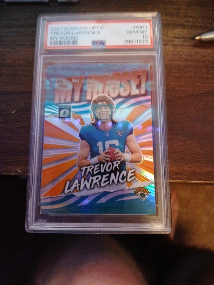 Trevor Lawrence Panini Donruss Optic My House! #MH1 Base