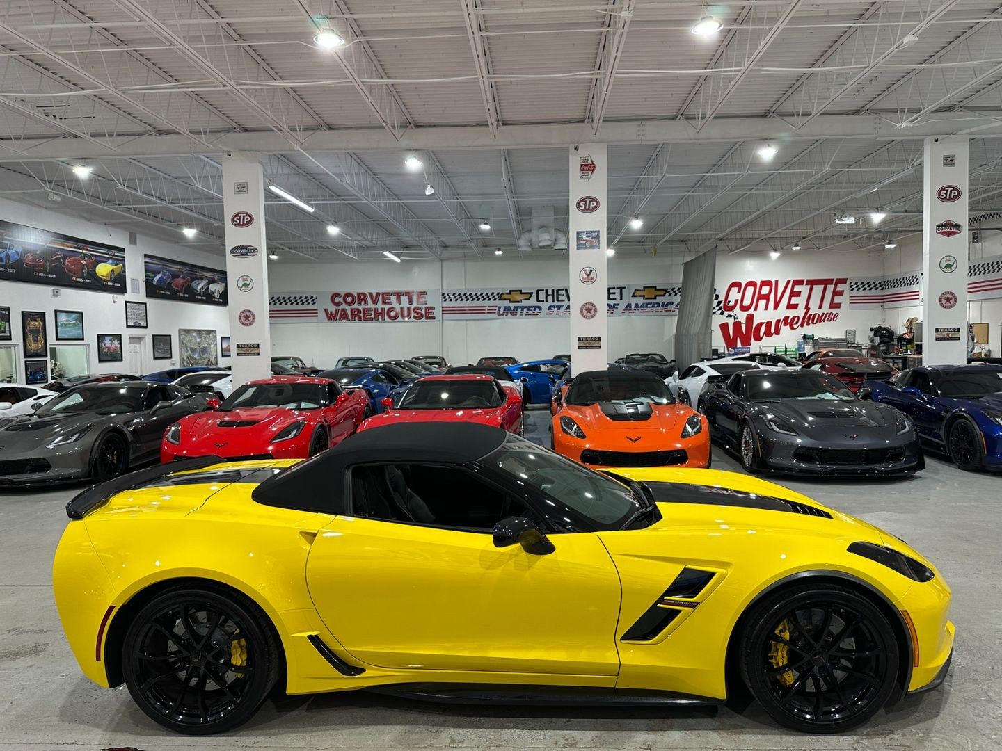 2018 [GC6] Corvette Racing Yellow Tintcoat Chevrolet Corvette   | C7 Corvette Photo 6