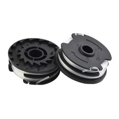 2pcs Spool Line For Greenworks G40LT G40LT30 Dual Line Auto Feed Replacement