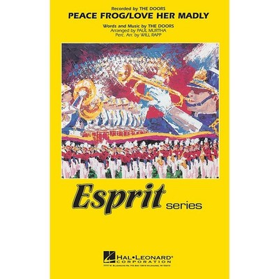 Peace FrogLove Her Madly Marching Band Lvl 3 The Doors Arranged by Paul Murtha
