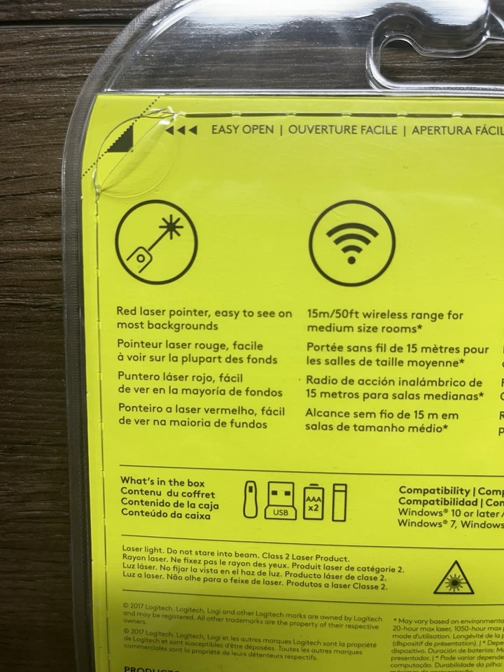 Logitech R400  Presentation Remote - NEW Free Shipping 🇺🇸 - Image 3 of 4