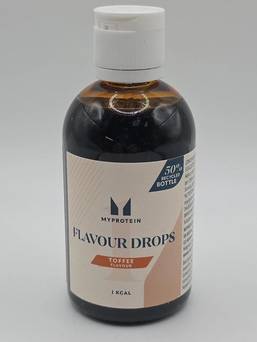 MYPROTEIN Flavdrops - Zero Calorie Zero Sugar Flavour Drops TOFFEE