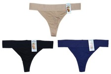 Jockey Soft Touch Lace Waistband Thong Panty Underwear NWT - Choose Color  Size