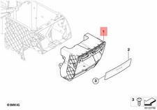 Genuine Bmw X5 E53 X5 3.0d 3.0i 4.4i 4.6is 4.8is Rear Can Holder 51167077955