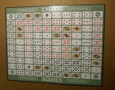 Juego de mesa secuencia tablero de repuesto 1999 jb