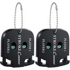 Score Shot Stroke Counter Clicker with Key Chain for  Game Scorekeeper8057