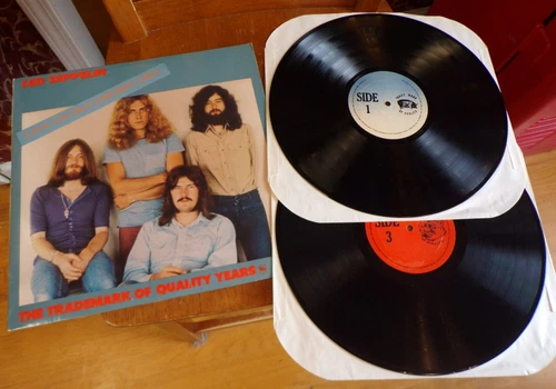 Led Zeppelin Live On Blueberry Hill 1973 2LP RARE