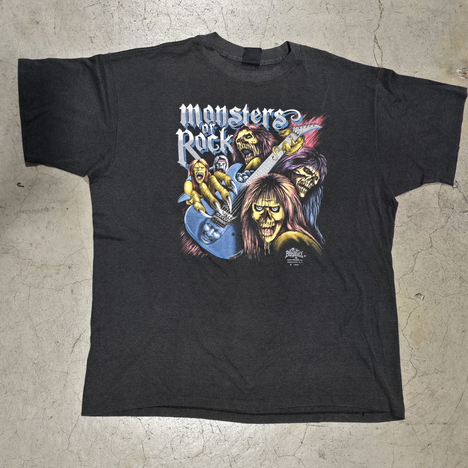 T-shirt Rock Vintage (3D) Monster of Rock