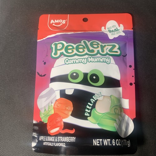 Peelerz Gummy Mummy – 6 oz – Fruity Peelable Gummy Candy – Fun Novelty Treat - Picture 1 of 2