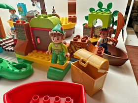 LEGO Duplo Jake & Neverland Pirates 62pcs LOT, 10512 COMPLETE, + Pirate Ship