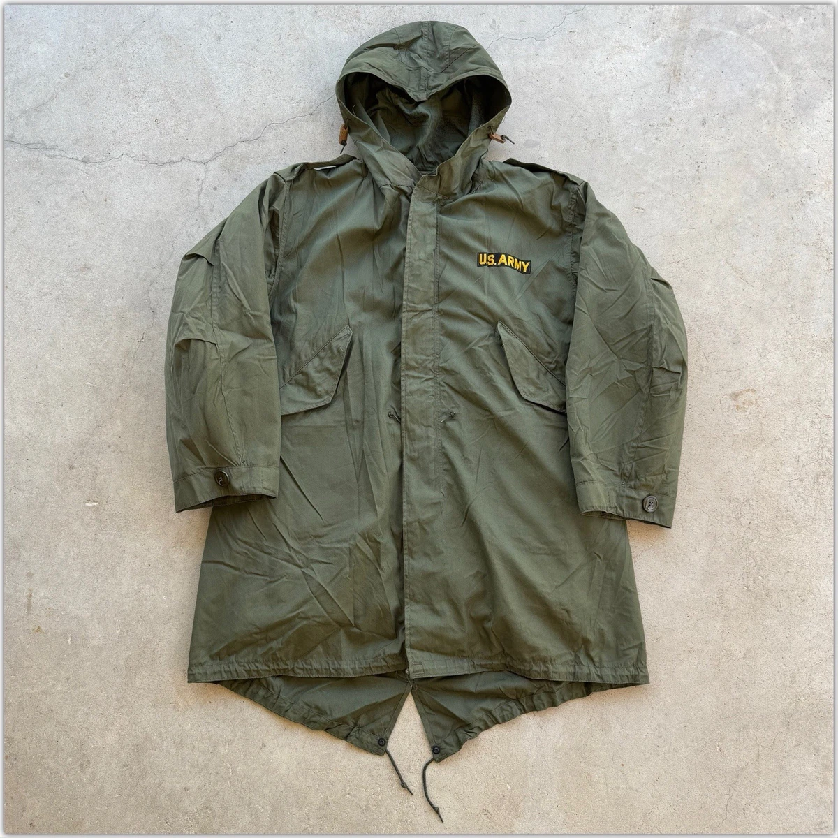 Fishtail Parka In Original Korean Military Period Items (1950-1953