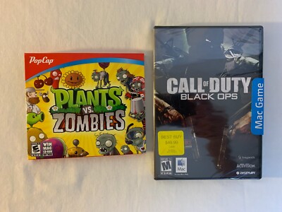 Call of Duty Black Ops & PVZ for MAC First Strike Content Pack Both Sealed
