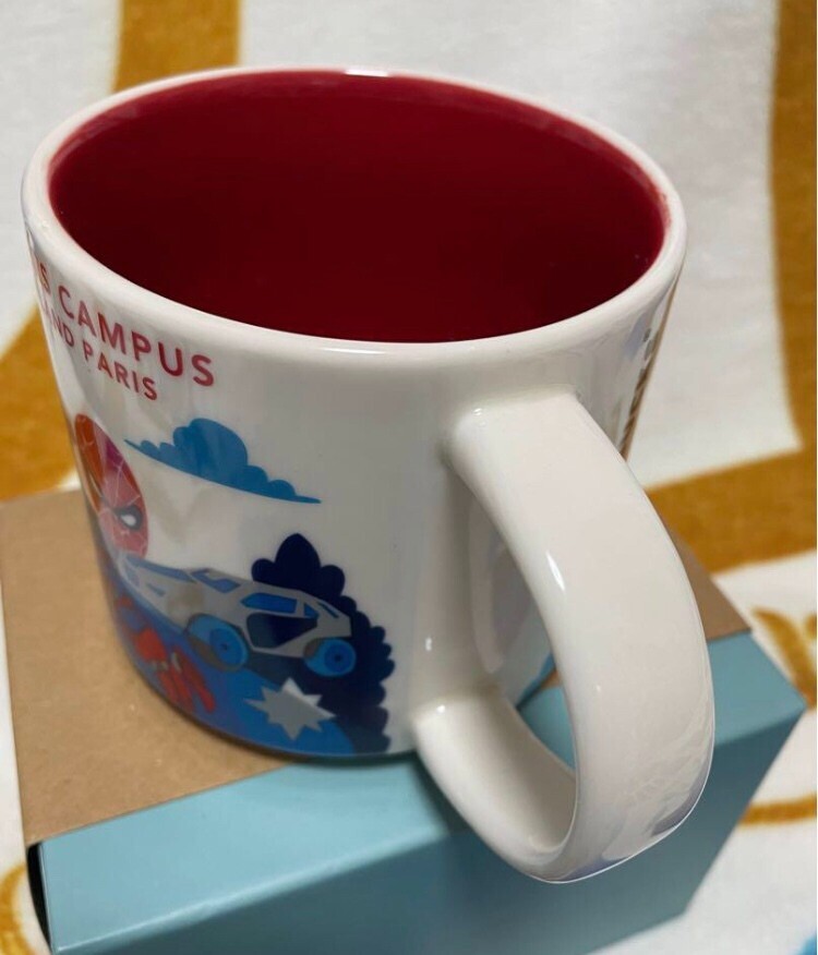 Avengers Campus Disneyland Paris Starbucks coffee Cup Mug 14oz You