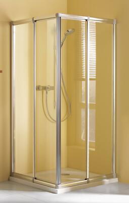 Breuer Dusche QUICK 72 Fara 4 Eckeinstieg Schiebetür 4-teilig 700-800 mm Kunstof