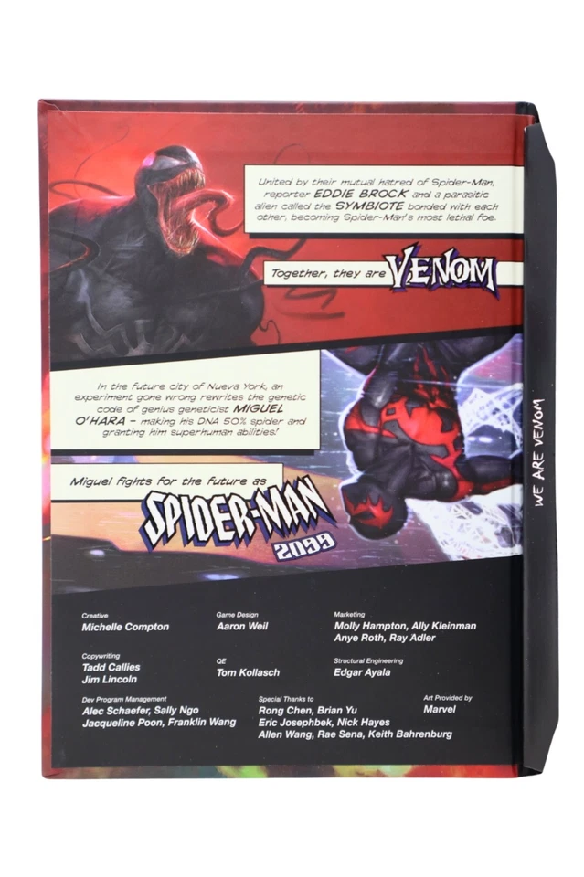 UNO Ultimate Marvel Spider-Man 2099 vs. Venom Add-On 2-Pack *2023 SDCC Exclusive - Image 4 of 4