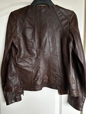 Leather Jacket Womens 10