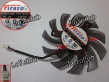 Firstd FD7010H12S Graphics card Fan 12V 0.35A 2wire diameter 74mm 2-Pin