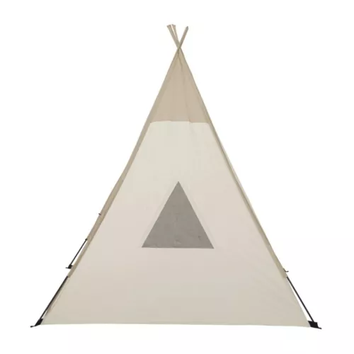 Ozark Trail, 5' x 5' x 60", Kids Teepee Tent, Portable Vanilla Dream, Straw