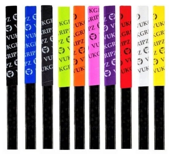 VukGripz Hockey Stick Handle Sticky Grip Colored Vuk Gripz Wrap/Tape Friction