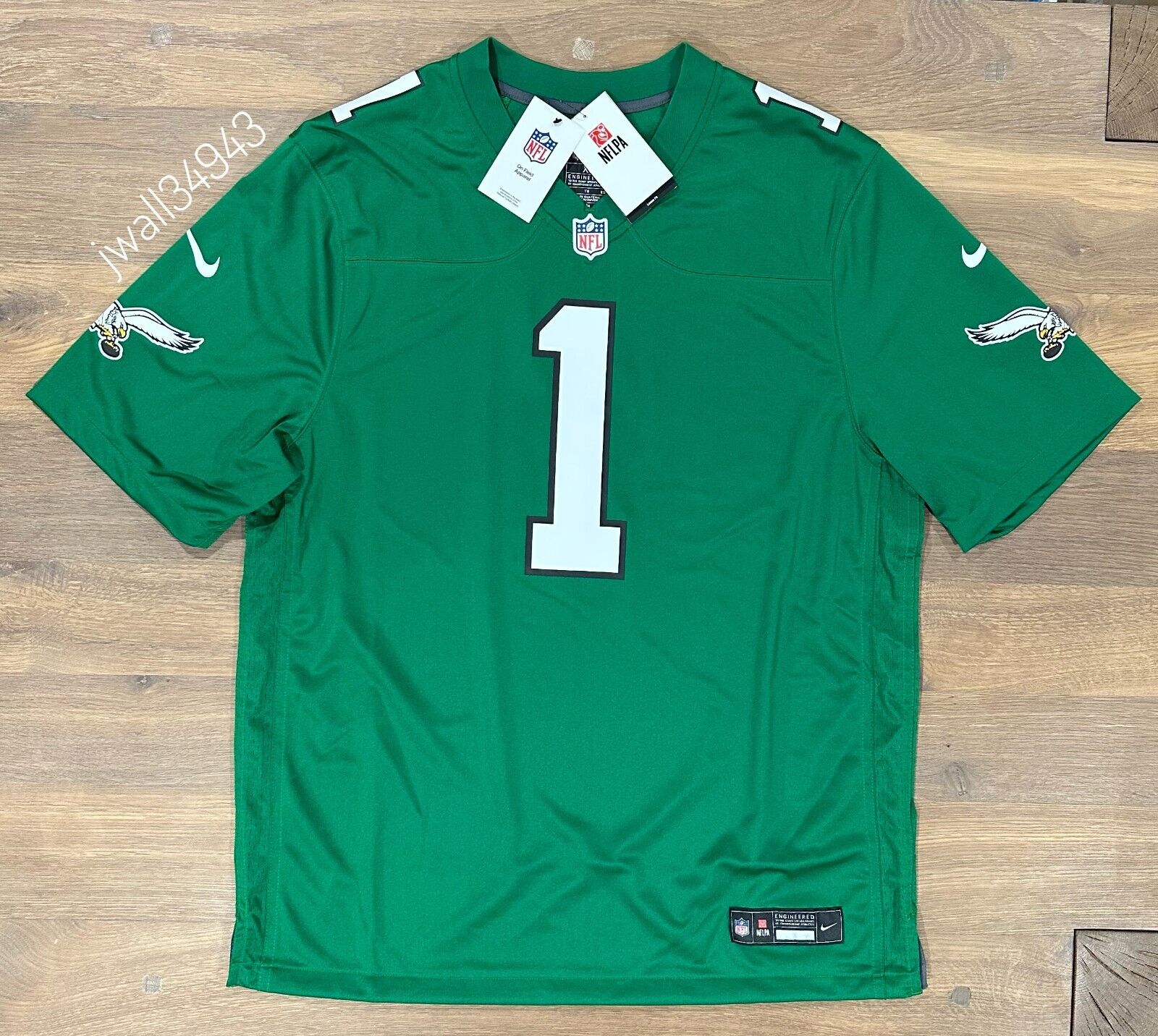 jalen hurts eagles jersey