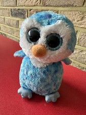 Blue Penguin - Ty Beanie Boos - Soft Toy Penguin