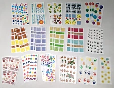 Creative Memories Fundamentals Seasons Celebration Scrapbook Sticker 61 Lot DW22