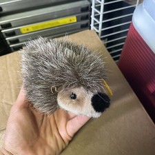 Steiff porcupine hedgehog all Ids stuffed animal Germany 2515