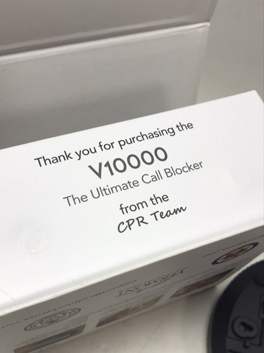 CPR V10000 - Bloqueur d'appels pour téléphones fixes - Bloquer les appels automatisés, les appels indésirables - Photo 10/11