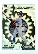 Jeff McNeil 2020 Panini Prizm Machines Silver Refractor Card #M-8