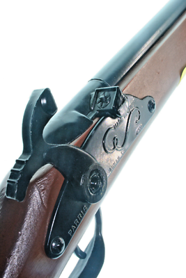 Kentucky Musket Cap Gun Solid Wood Toy Gun with Bright Orange Tip