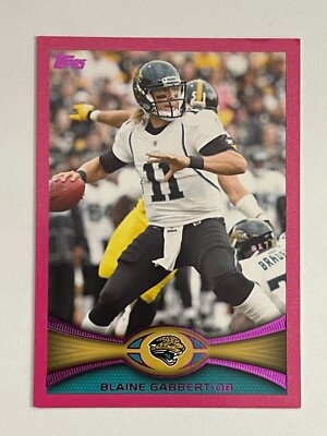 2012 Topps Jaguars Blaine Gabbert Pink /399 #246