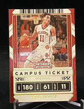 2020-21 Panini Contenders Draft Picks Campus Ticket #23 Trae Young Sooners