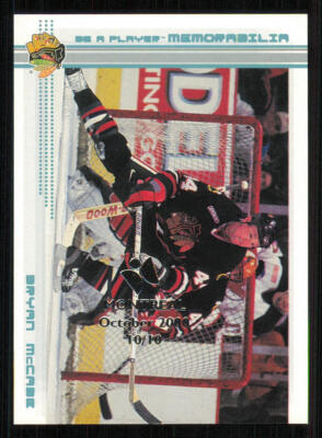 2000-01 BAP Memorabilia Montreal Olympic Stadium Show #14 Bryan McCabe /10