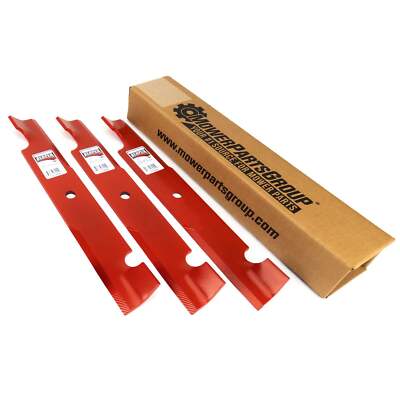 (3) Reaper Heavy Duty Blades fits Scag Tiger Cub Turf Tiger Wildcat 52'' 482878