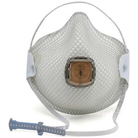 MOLDEX B312218 2700 Series N95 Particulate Respirators with HandyStrap & Ventex 