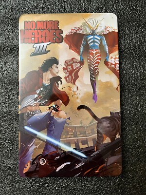 Nintendo switch No More Heroes Custom-Made Steelbook Case (NO GAME)