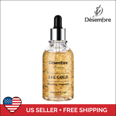 Desembre 24K Gold Blasting Ampoule 100ml / Wrinkle Care Anti-aging Elastic