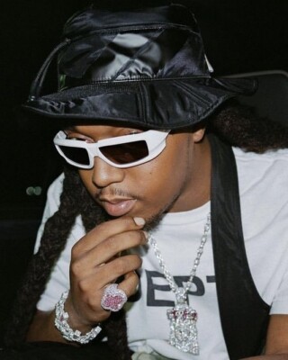 MIGOS RAPPER TAKEOFF 8x10 PHOTO - DECEASED *