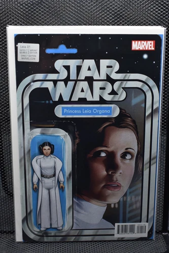 Star Wars Leia #1 Princess Leia Organa Action Figure Variant Marvel 2016 9.0