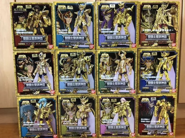 Saint Seiya Figures Gold Cloth  Collectible Cards Saint Seiya