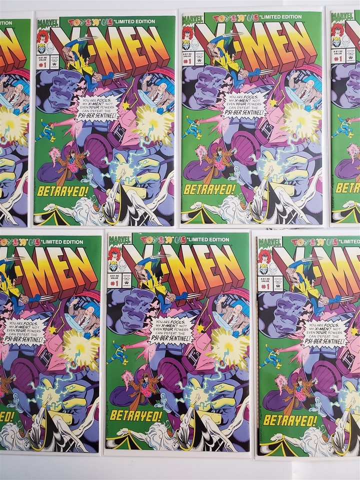 XMEN 1 Toys R Us Limited Edition Lot of (11) Comics Animated Series