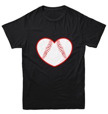 Baseball Heart - Love Sports Fan Seams Valentine's Day Youth T-Shirt
