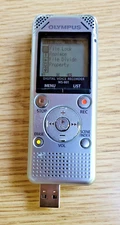 Olympus WS-801 Handheld Digital Voice Recorder 2GB USB w/SD Card Battery Works