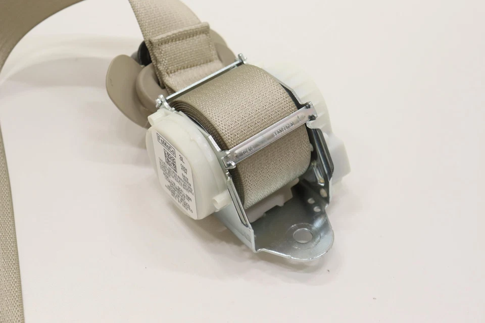 Lincoln Aviator 2020-2024 retractor de cinturón de seguridad trasero tercera fila lado izquierdo fabricante original beige_G7 Foto 2 de 4