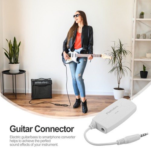 Guitar Effect Switch Bass to Smartphone Converter Electric Adapter - Photo 2/12