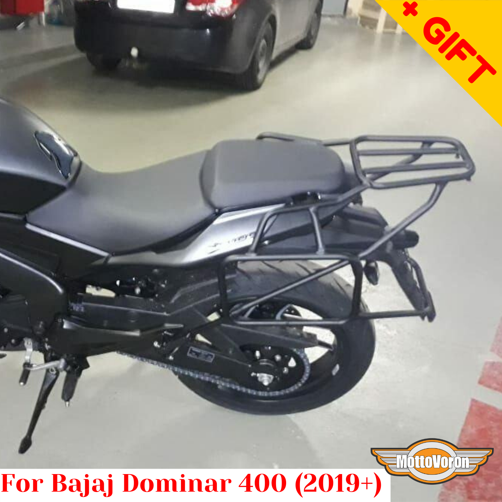 For Bajaj Dominar 400 rack luggage system D400 UG side carriers for ...