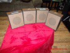 4 Bogen Wall Mount Speakers CA10, S86-T725 woofers