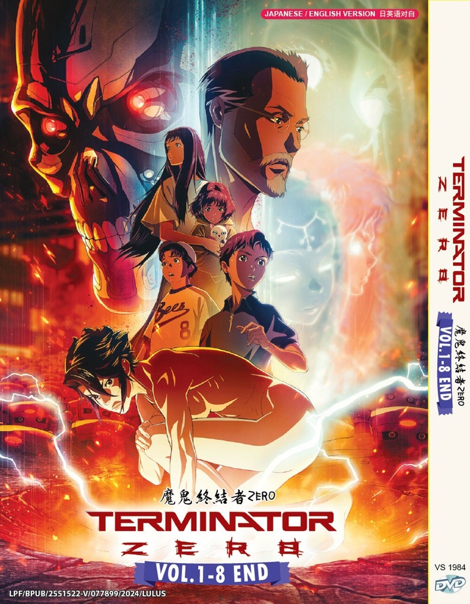 DVD ANIME TERMINATOR ZERO VOL.1-8 END ENGLISH DUBBED REGION