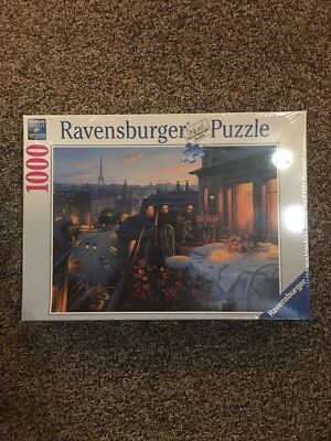 Ravensburger 1000 Piece Jigsaw Puzzle Paris Balcony Premium New Sealed 19410